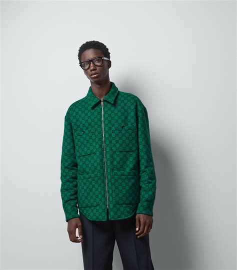 gucci green overshirt|Gucci golf t shirt price.